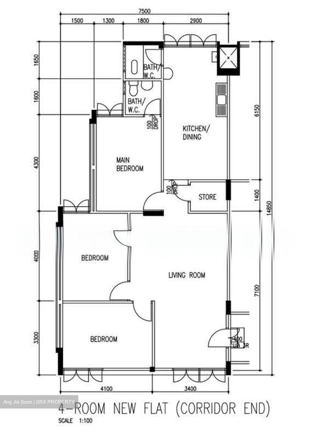 Blk 512 Cheng San Crest (Ang Mo Kio), HDB 4 Rooms #561226171